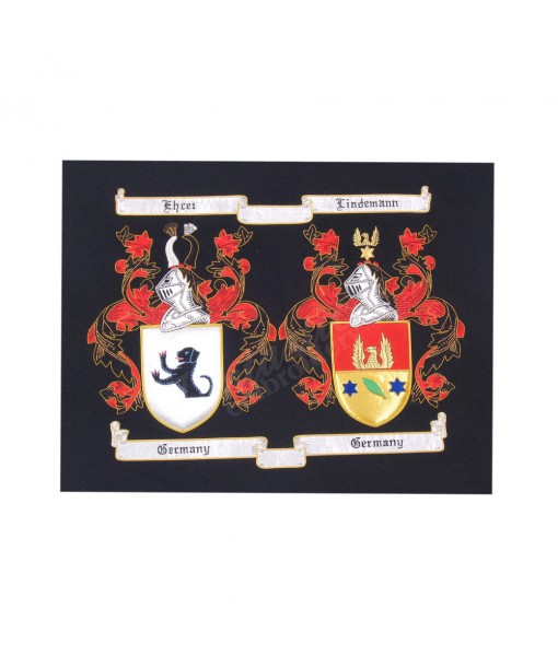 Embroidered Family Crest