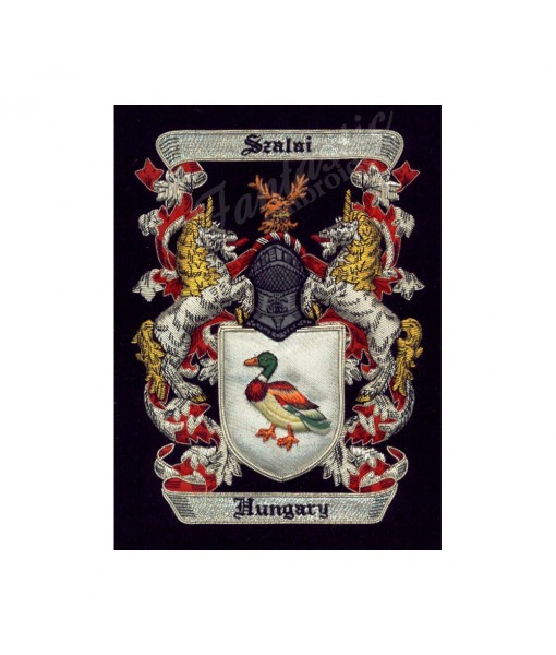 Embroidered Family Crest